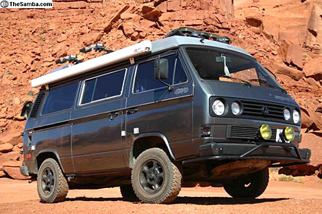 Ultimate Adventure Rig The FourWheelDrive VW Camper Van
