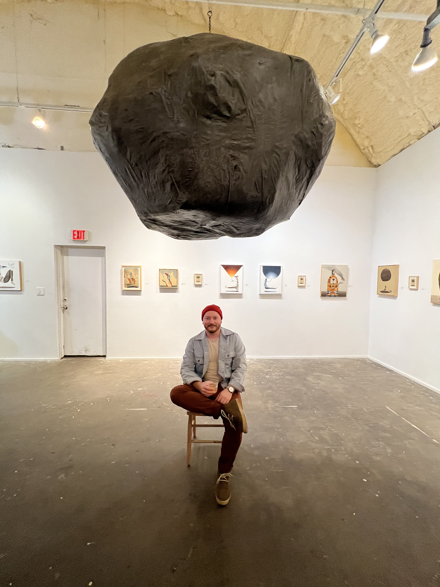 Graham Franciose at Cloudtree Gallery in Austin, Texas