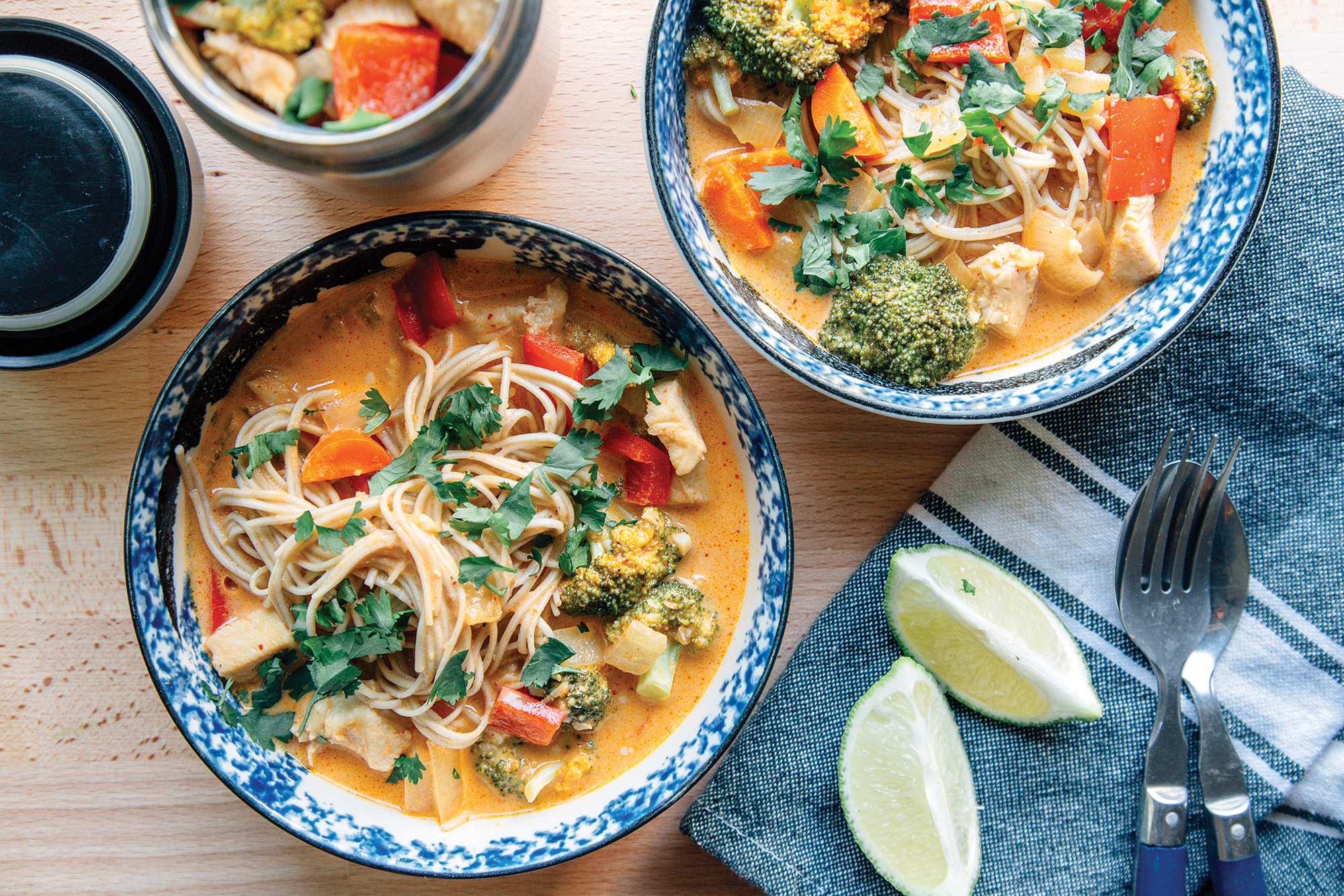 Quick Curry with Soba Noodles