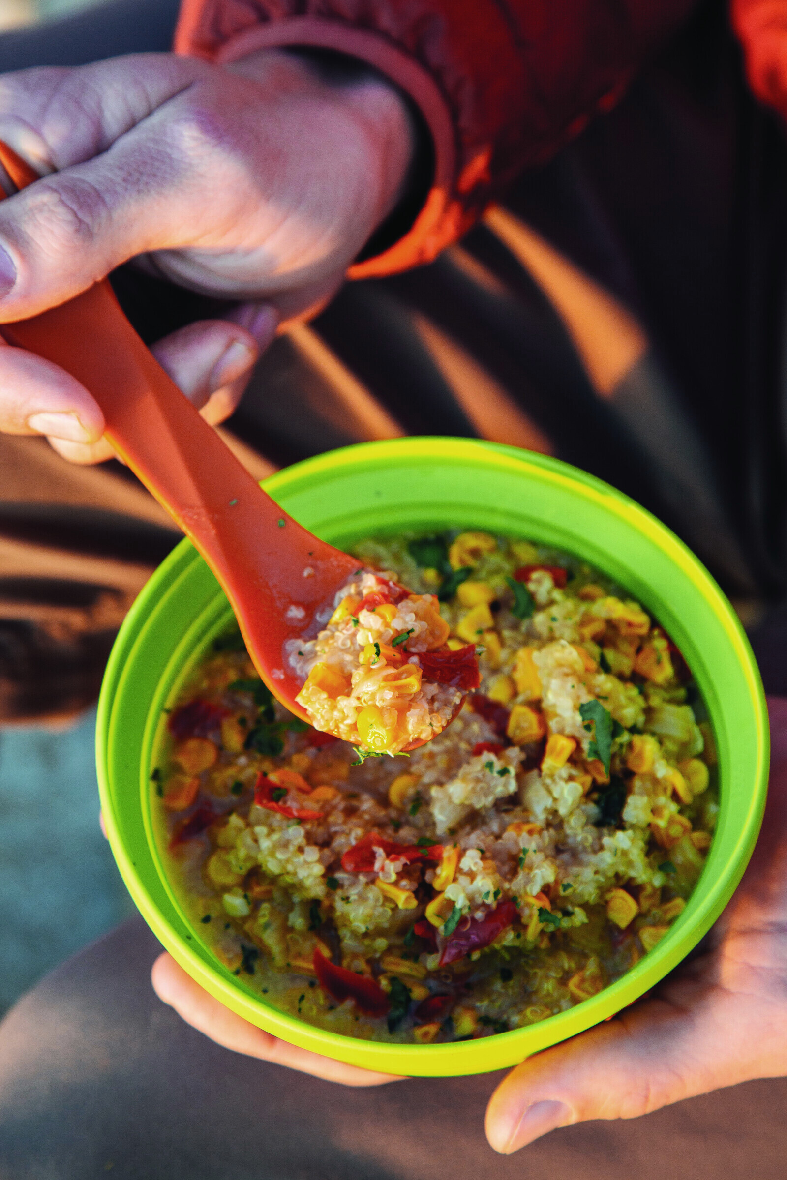 Dehydrated Quinoa Corn Chowder