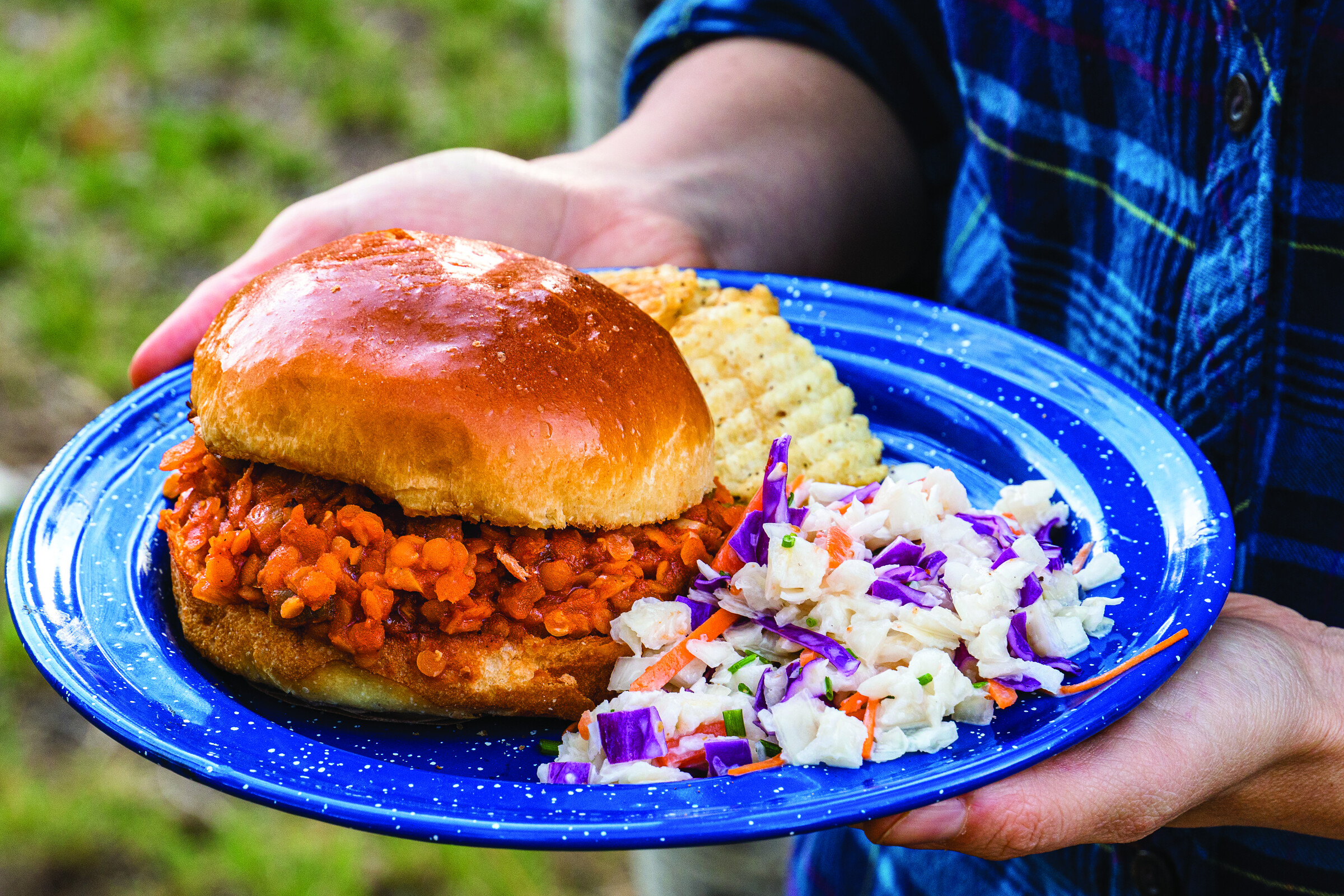 Vegan Lentil Sloppy Joes