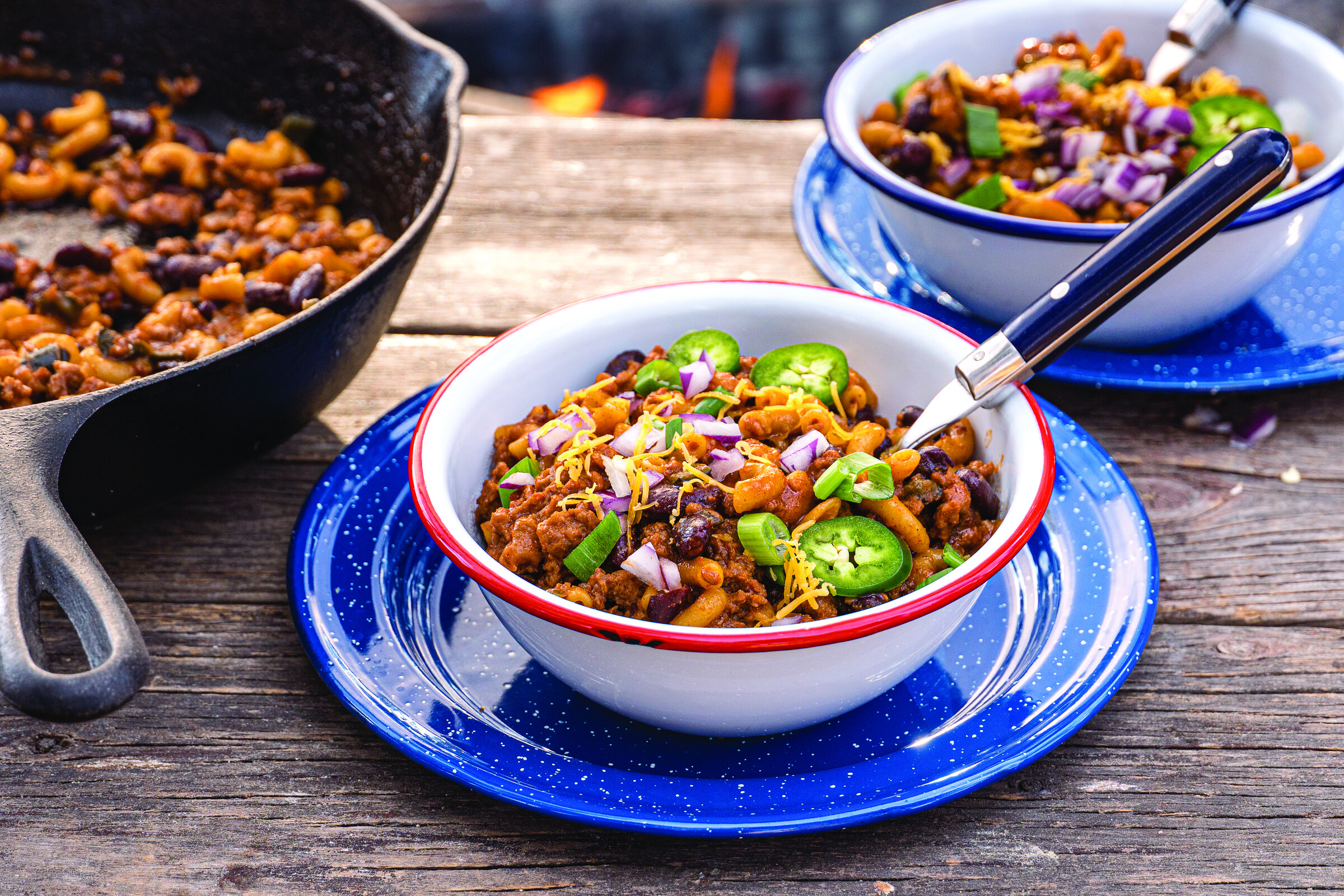 Vegetarian Chili Mac