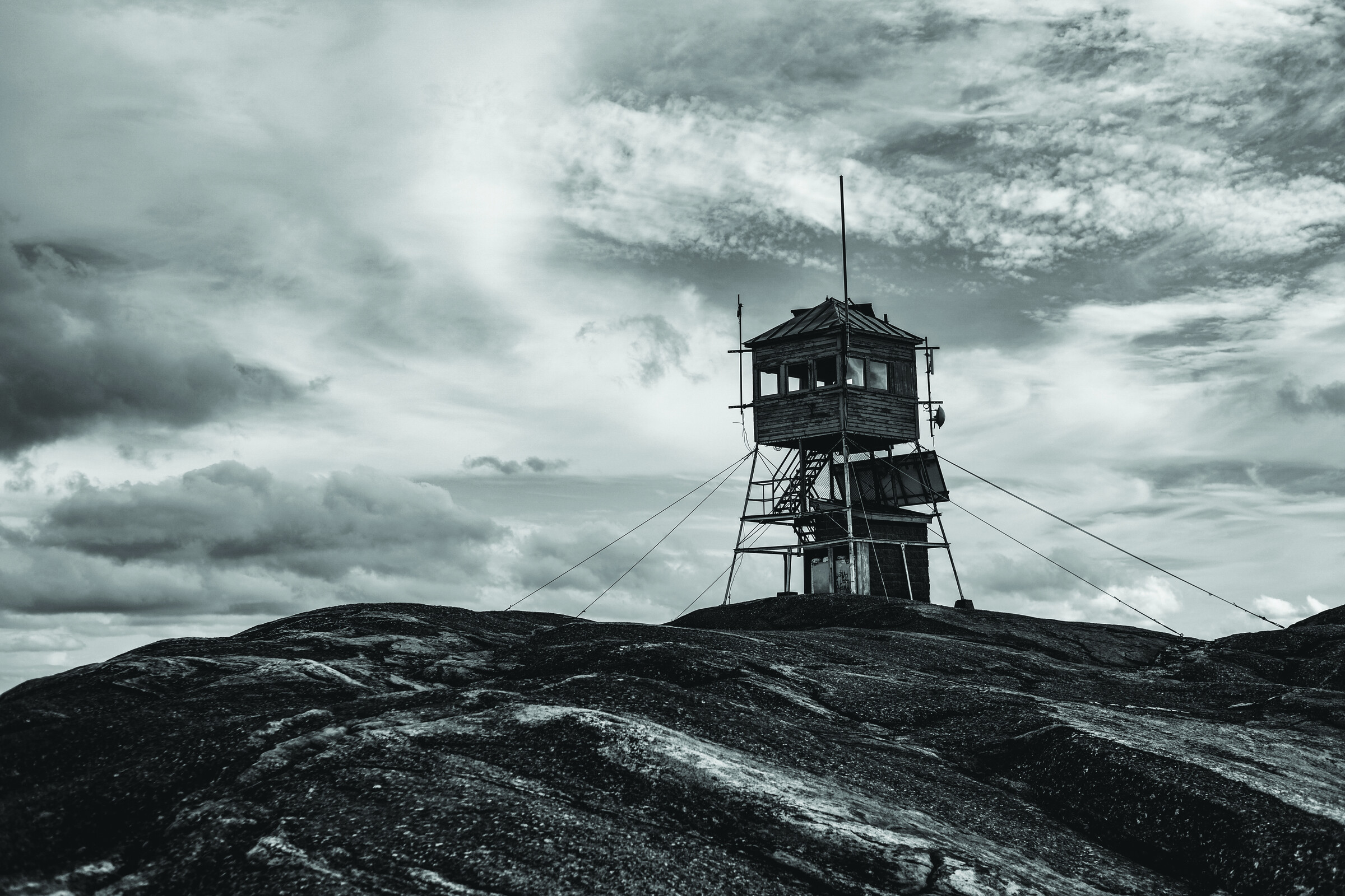 Osborne fire finder in a lookout tower