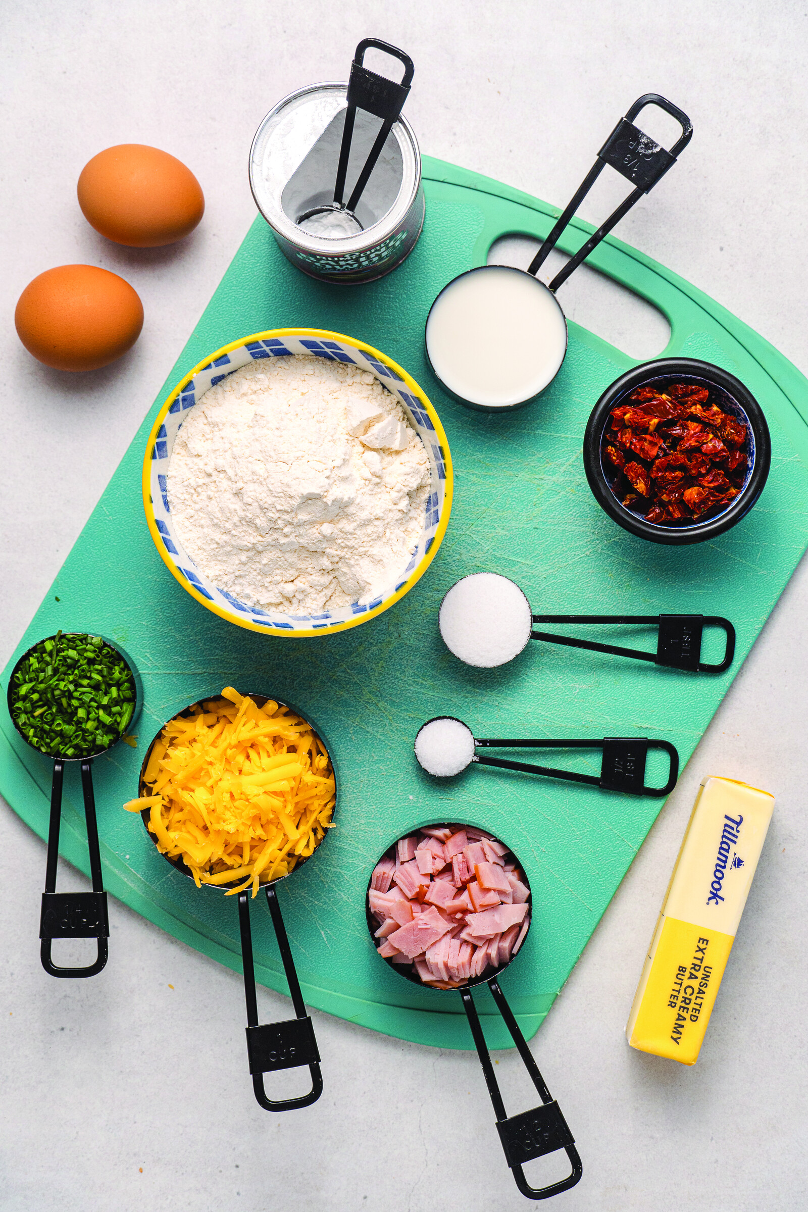 Savory Breakfast Scones ingredients