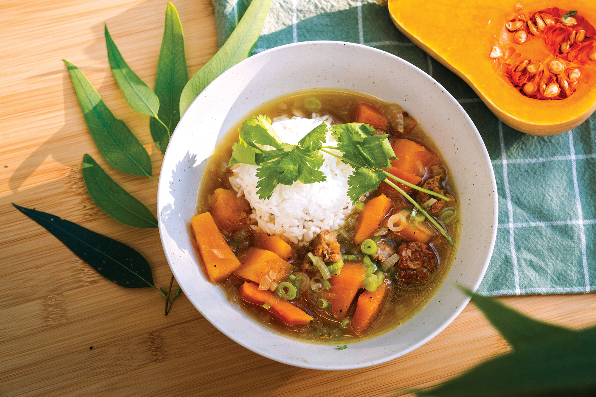 Vietnamese Butternut Squash Soup