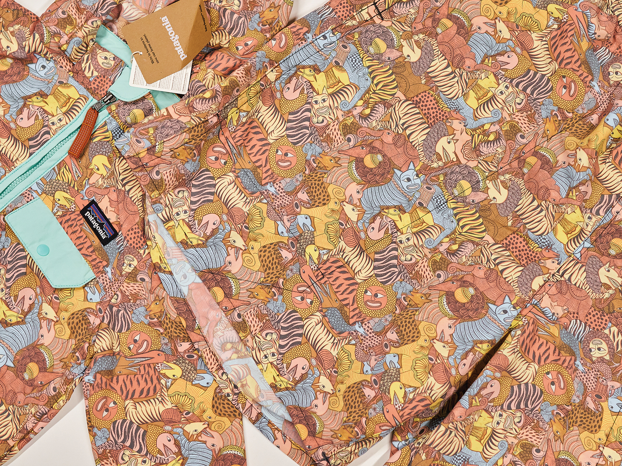 The Patagonia Together Collection featuring Tagore Chitrakar's art