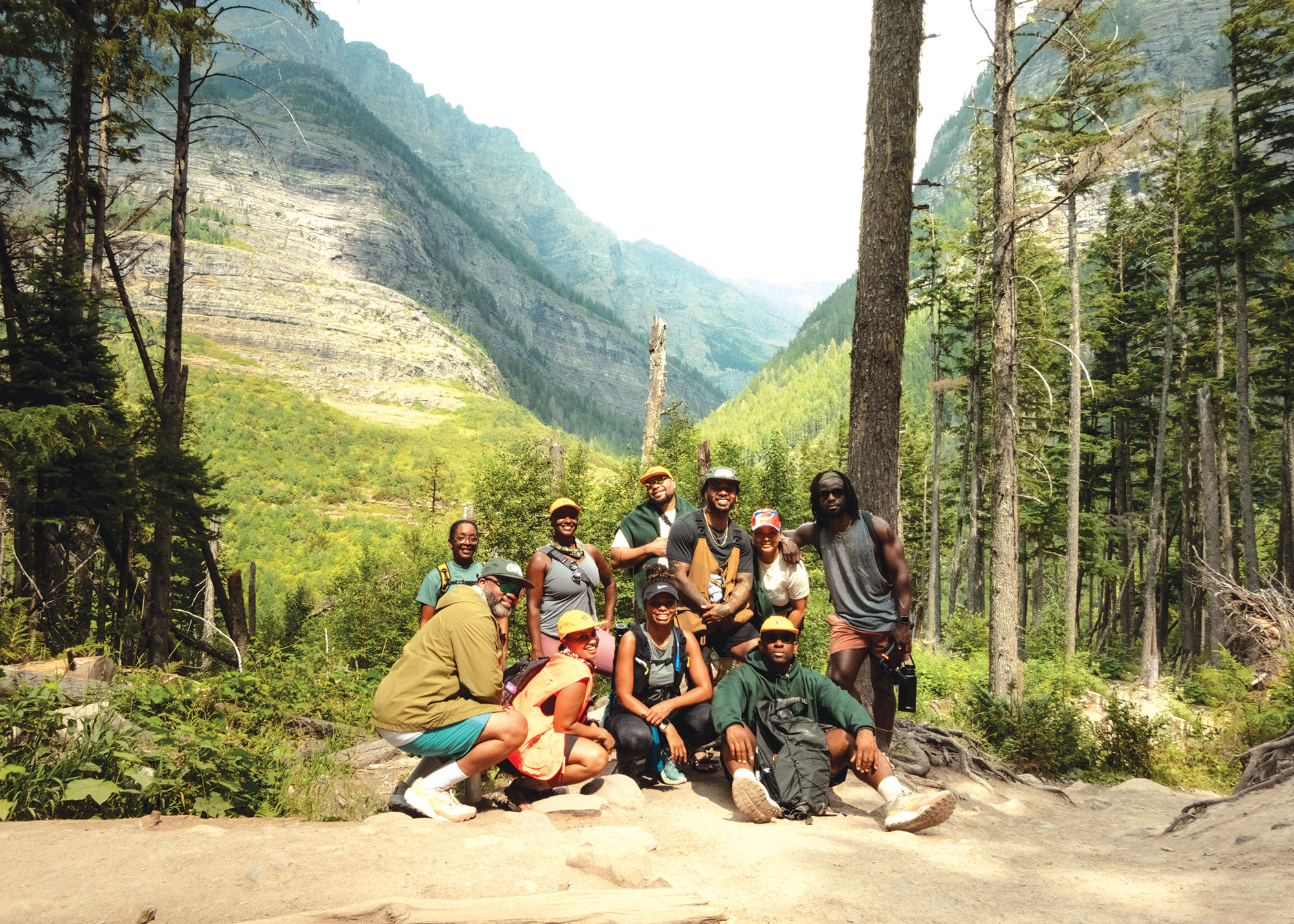 Camp Yoshi group in Montana