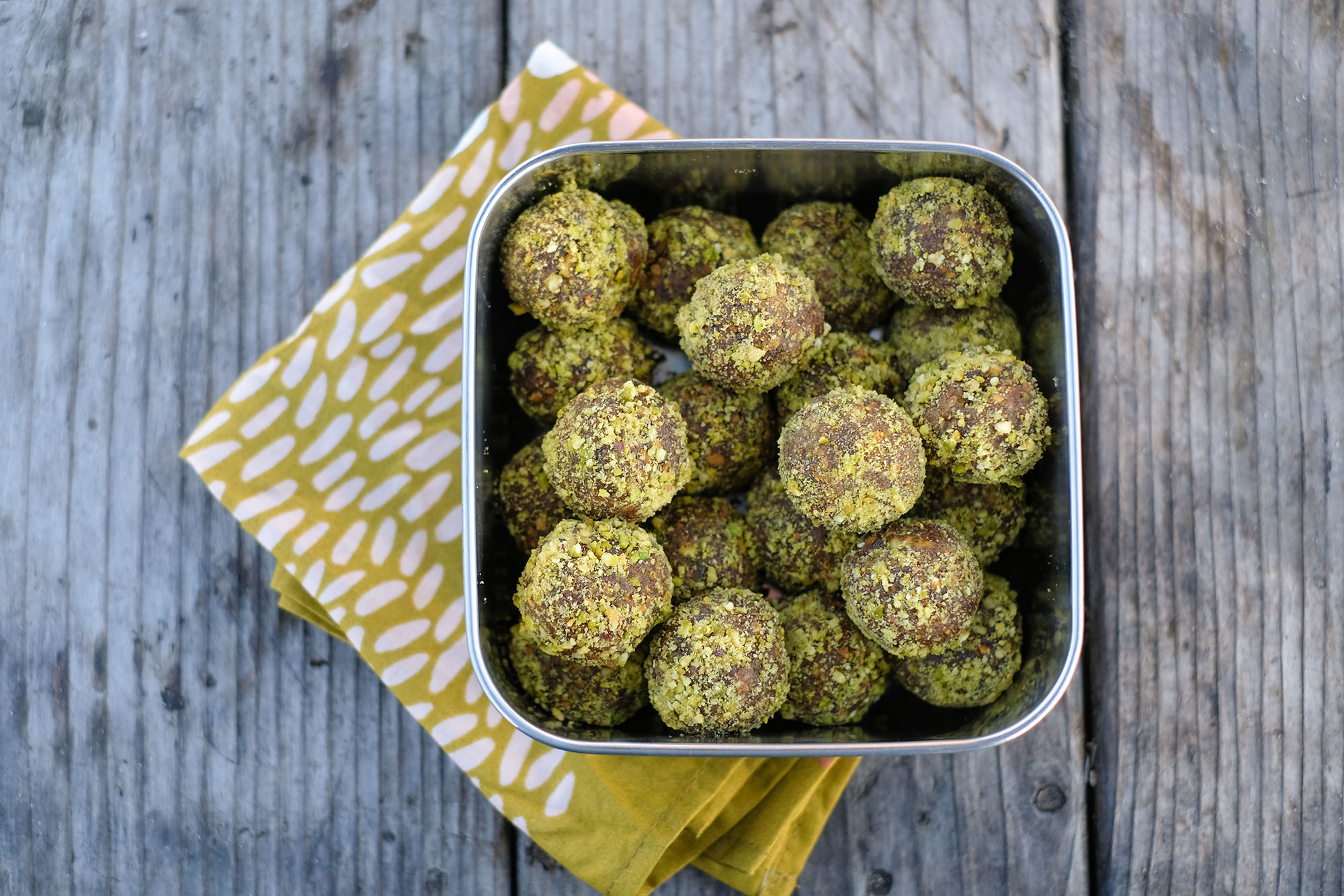 Pistachio Date Balls