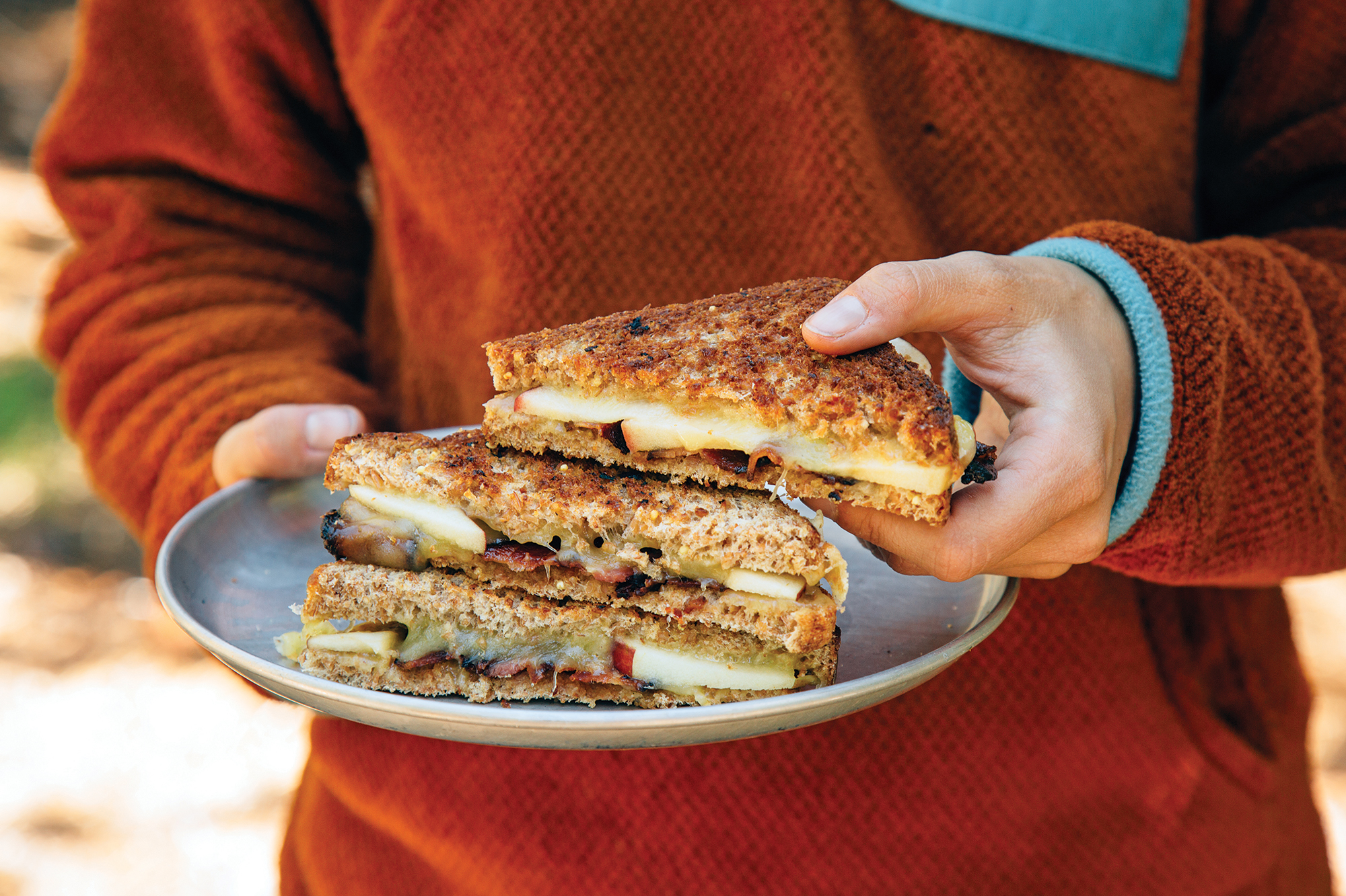 Apple, Bacon, and Cheddar Grilled Cheese