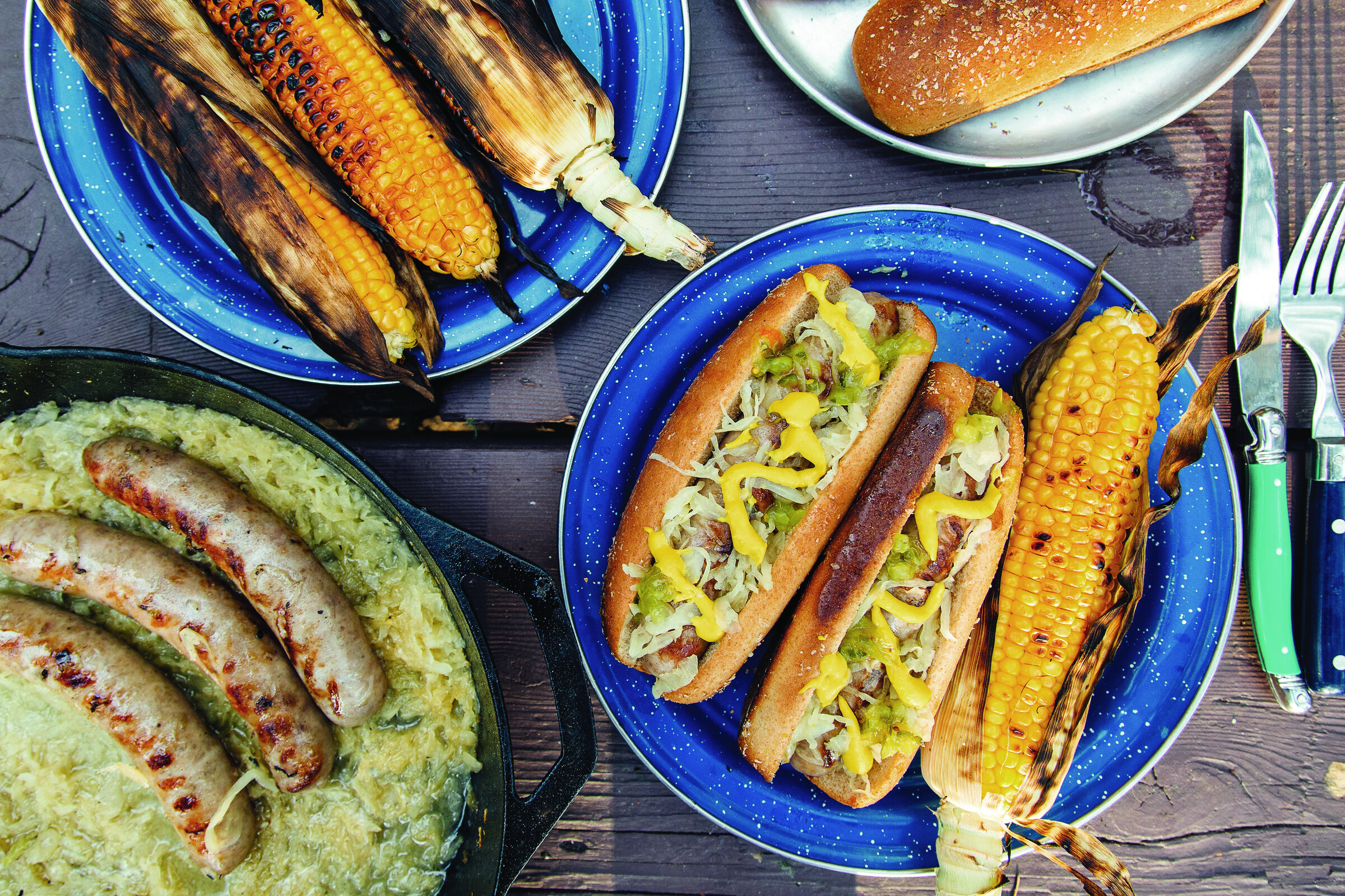 Beer Bratwurst with Sauerkraut