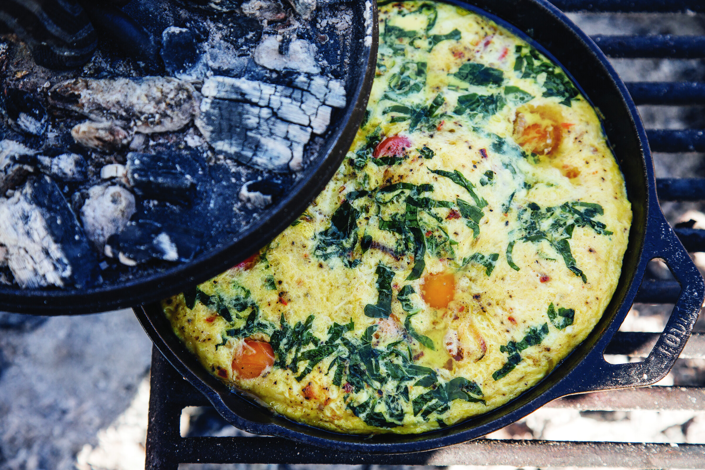 Tomato-Basil Frittata