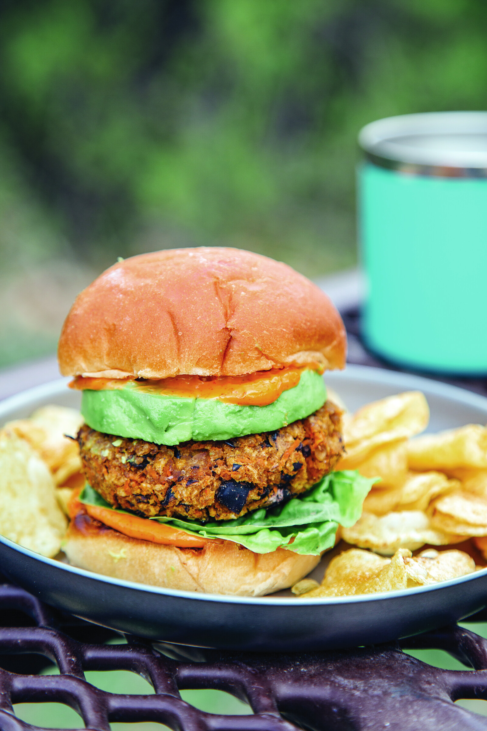 Southwest Black Bean Burger