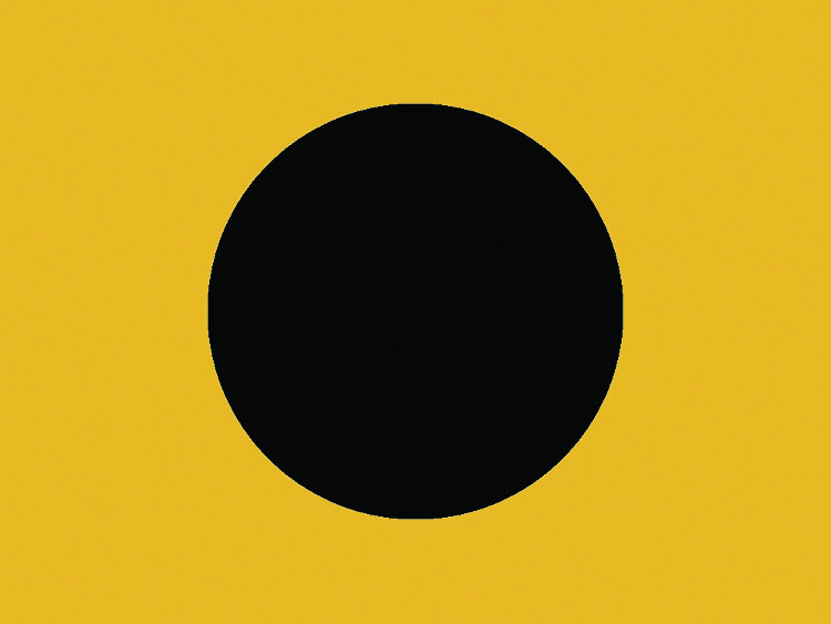 Blackball flag at a California lifeguard tower