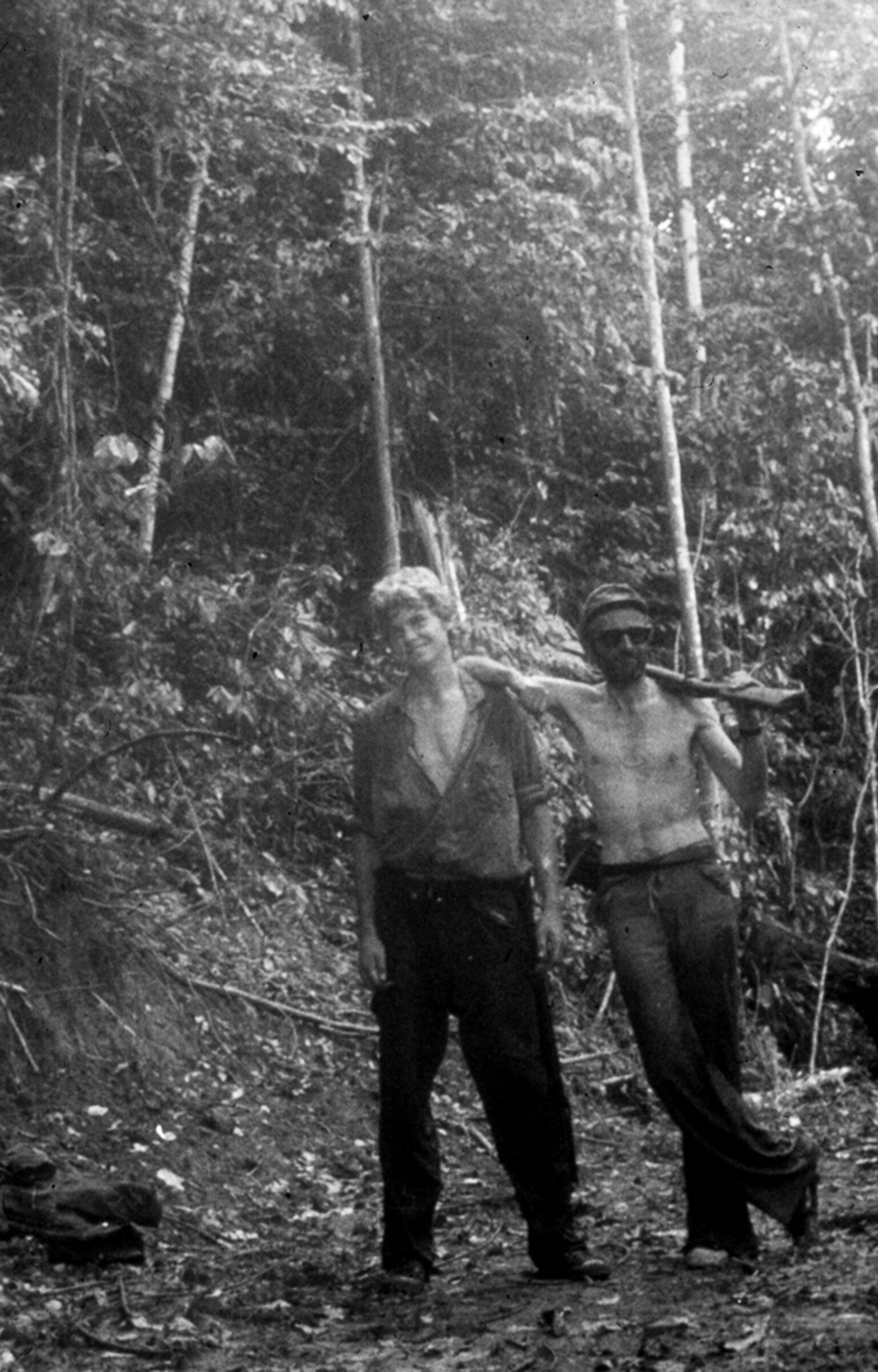 Wade Davis emerging from the Darien Gap