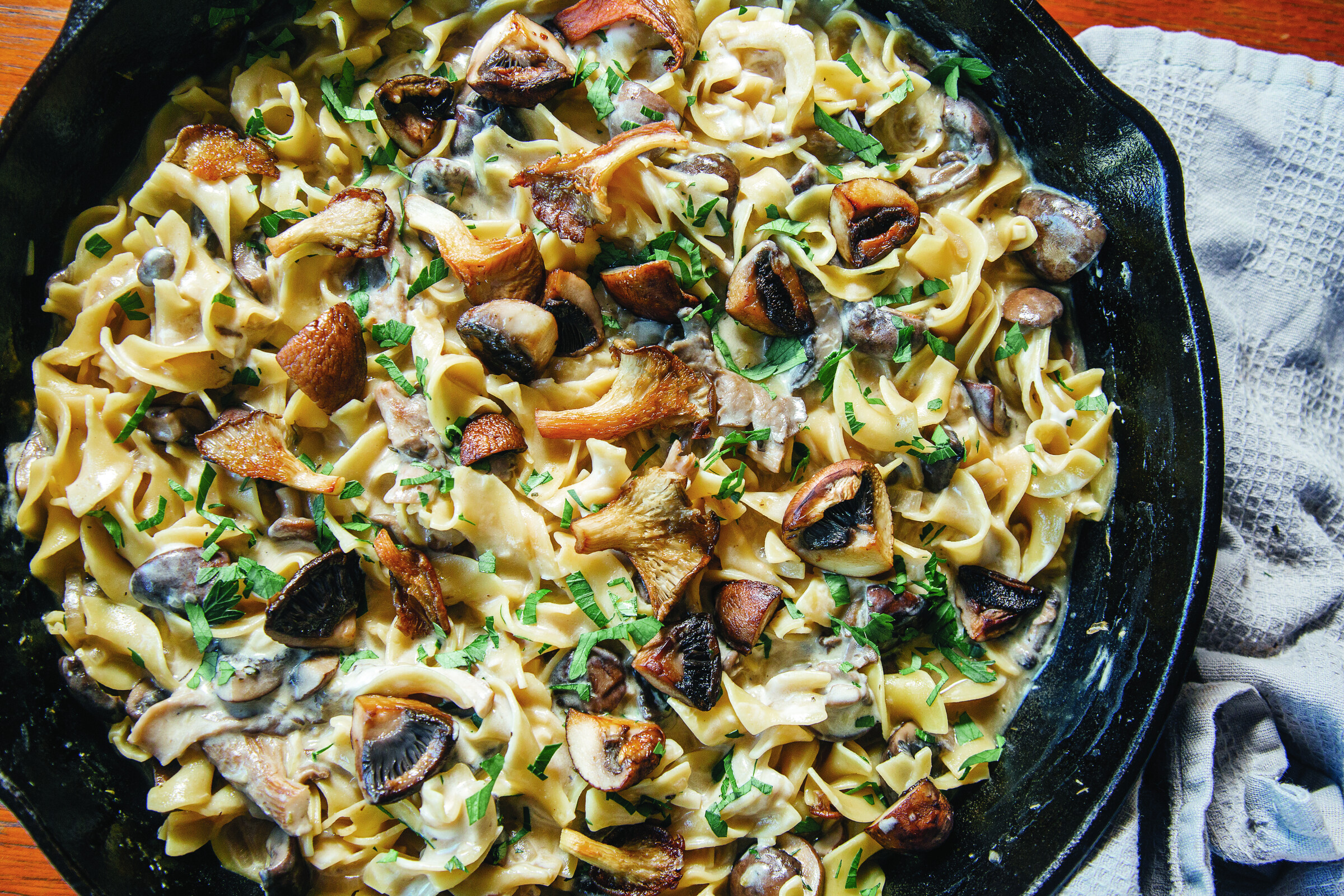 Mushroom Stroganoff