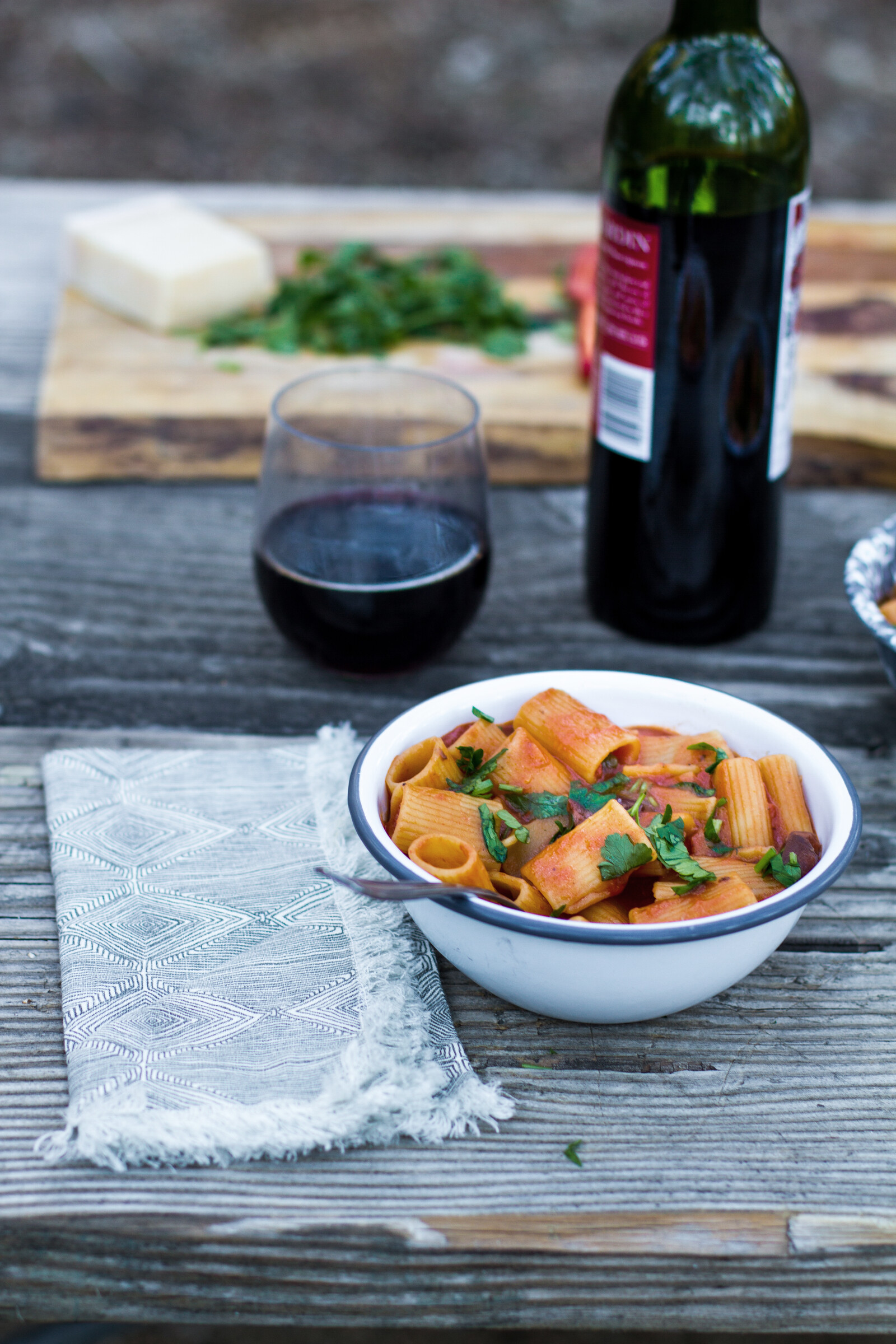 One Pot Pasta Puttanesca
