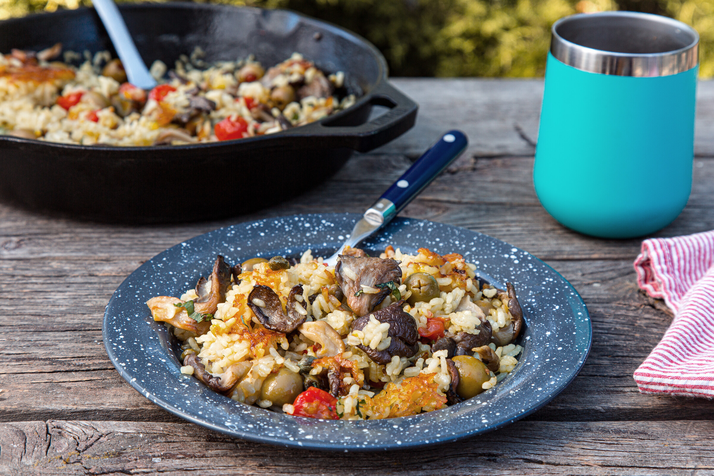 Camp Stove Paella